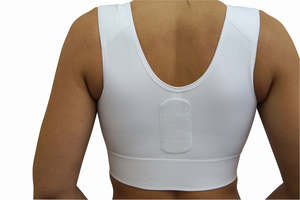 Post-operative compression bra