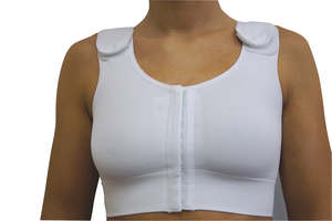 Post-operative compression bra